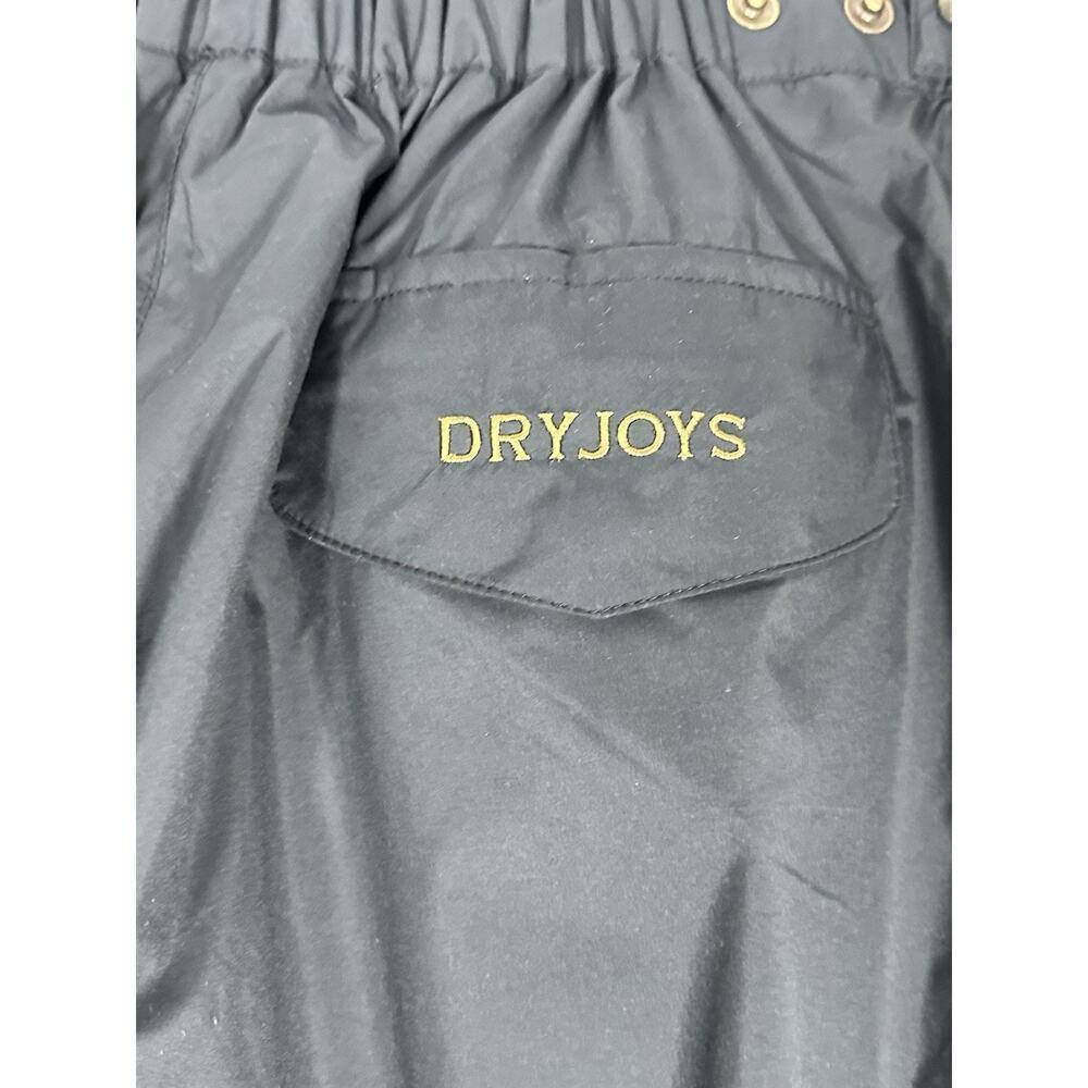 FootJoy DryJoys Men's Golf Rain Pants Black Waterproof Windproof Size XL - Picture 4 of 10